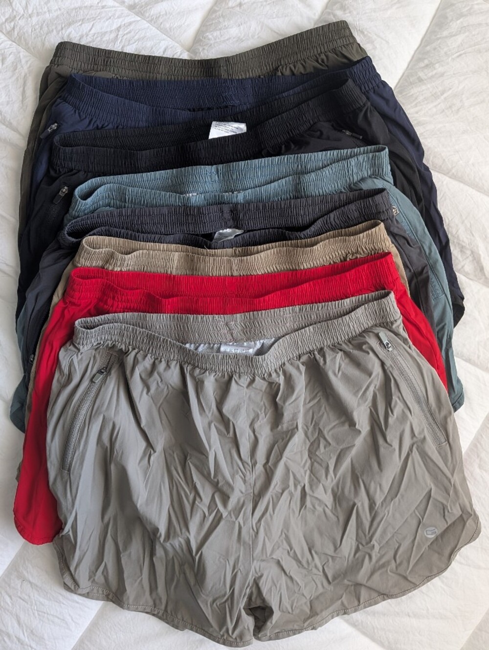 8 Pairs Of G Gradual Running Shorts Size L